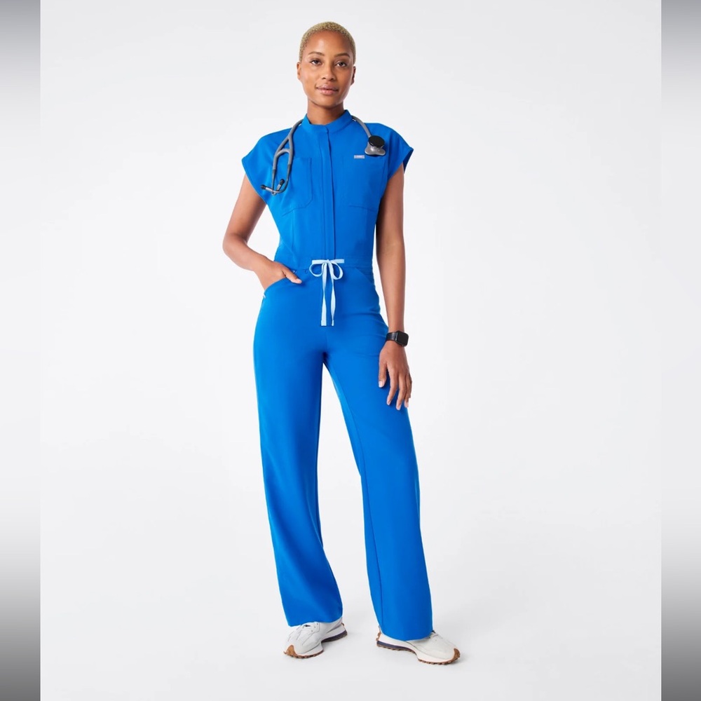 Figs Royal Blue Jumpsuit